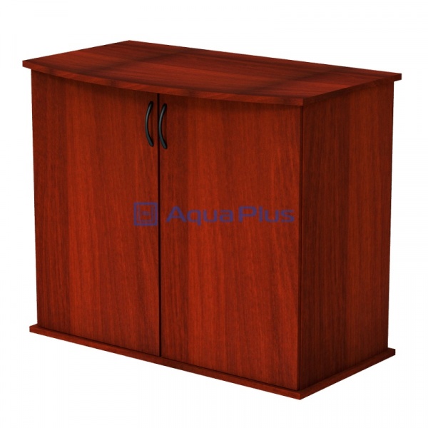 Подставка Аква+ фигурная 80 (810х360х720) итальянский орех 2 дверки ДСП