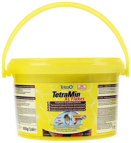 TETRA Min XL 3.6 L крупные хлопья основной корм д/тропическ