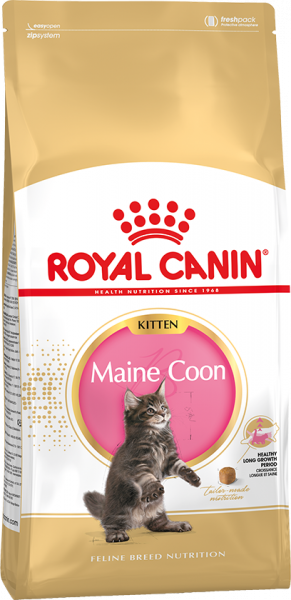 Royal Canin MAINE COON KITTEN. Корм для котят породы Мейн-кун до 15 месяцев, 10кг