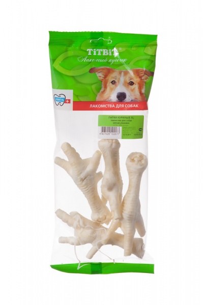 Титбит Лапки куриные XL