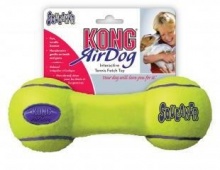 KONG игрушка для собак Air "Гантель" средняя 18 см