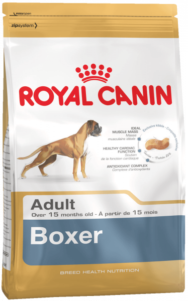 Royal Canin Boxer КОРМ ДЛЯ СОБАК ПОРОДЫ БОКСЕР СТАРШЕ 15 МЕСЯЦЕВ 12кг