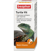 Беафар Кормовая добавка Turtle Vit для черепах и рыб 20мл (рептилий) для рептилий