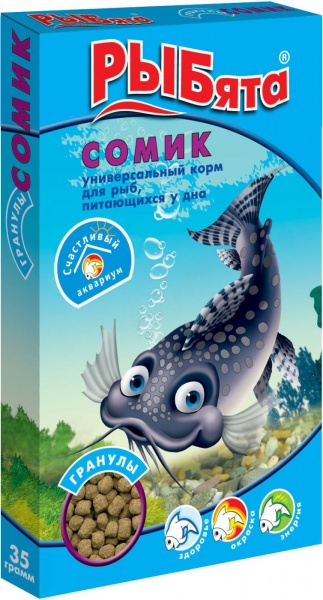 ЗООМИР РЫБята сомик гран (+сюрприз) коробка
