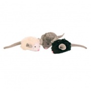 TRIXIE Мышь с микрочипом мягкая 6,5см для кошек