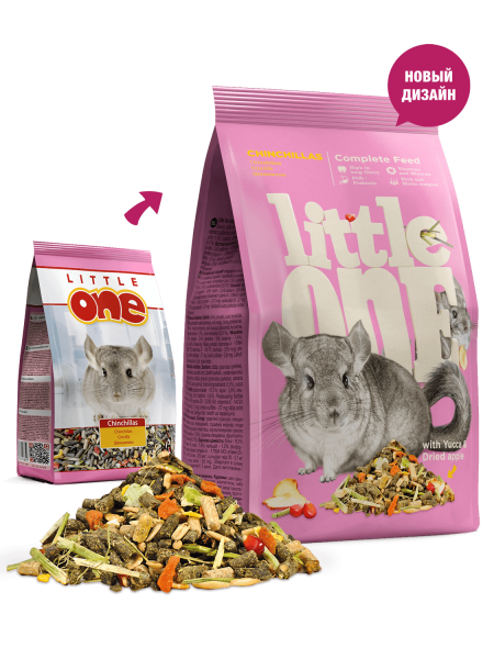 Little One  сухой корм для шиншилл 400гр