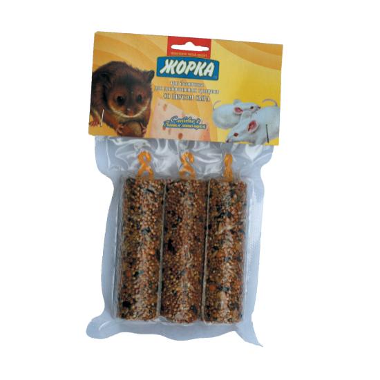 ЖОРКА медовые батончики для грызунов Сыр(3шт) 150г