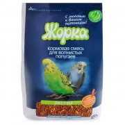 ЖОРКА 450г для волнистых попугаев в ассортименте (п/пакет), попугаев купить в Новосибирске в ЗООмагазине Два друга