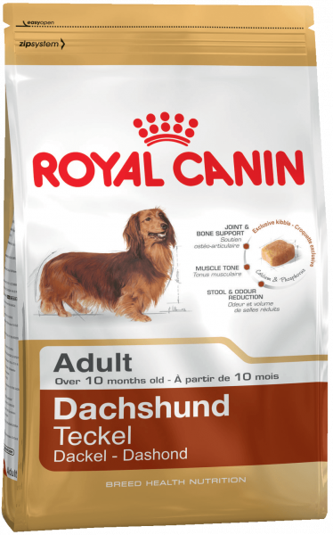 Royal canin DACHSHUND ADULT КОРМ ДЛЯ СОБАК ПОРОДЫ ТАКСА СТАРШЕ 10 МЕСЯЦЕВ 7,5 кг