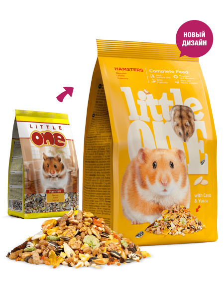 Little One  Корм сухой для хомячков 900гр