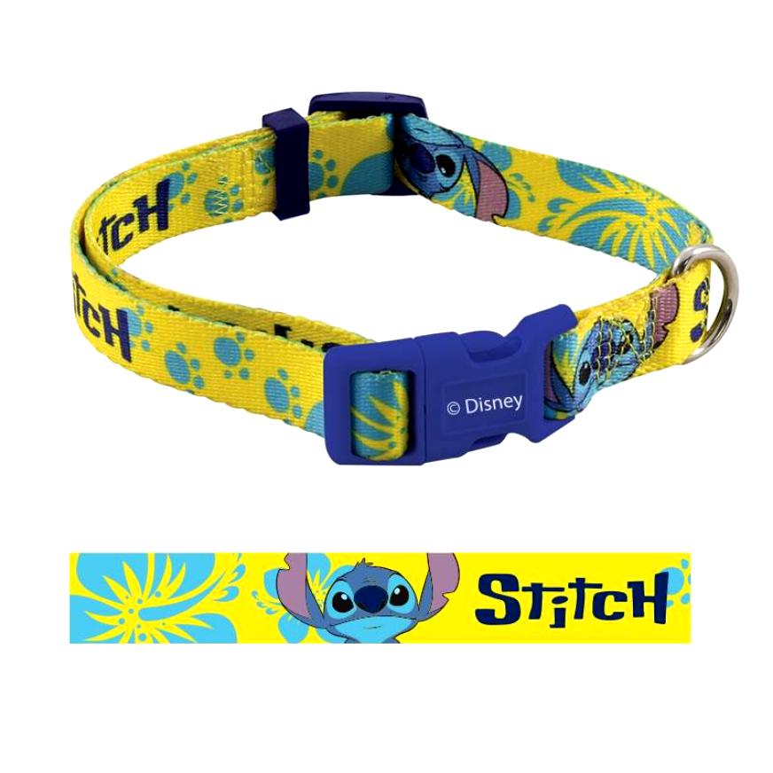 DISNEY Ошейник нейлоновый Stitch M 20*350-500 мм