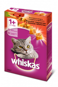 Whiskas Вкусные подушечки с нежным паштетом. Аппетитное ассорти с говядиной и кроликом 350г купить в Новосибирске на сайте зоомагазина Два друга