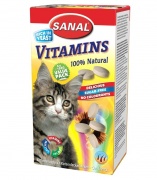 SANAL Vitamins 400 g витаминное лакомство для кошек купить в Новосибирске на сайте зоомагазина Два друга