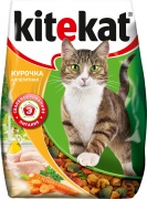 Корм сухой для кошек "Kitekat", курочка аппетитная, 350 г купить в Новосибирске на сайте зоомагазина Два друга
