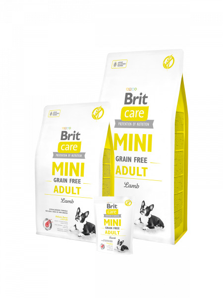 BRIT Care MINI для собак мини пород 2 кг беззерновой Ягненок