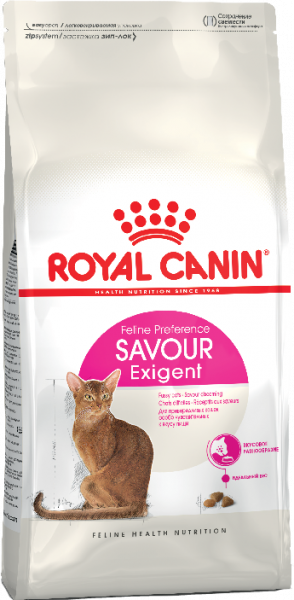 Royal Canin SAVOUR EXIGENT Для кошек, привередливых к вкусу продукта, 4 кг