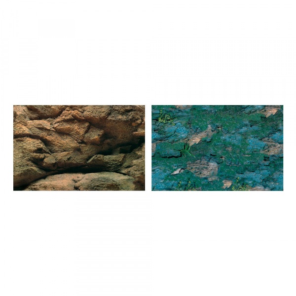 FERPLAST Фон аквариумный BLU9045 двухсторонний 80*40см