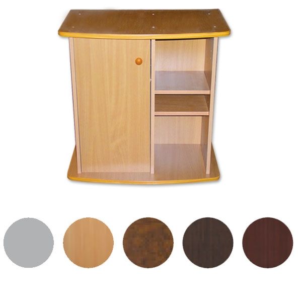 Тумба для аквариума "JEBO" R375 темное дерево 75x42x76 см