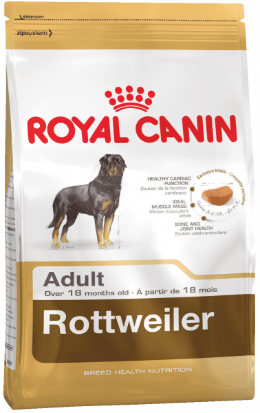 Royal Canin Rottweiler Adult КОРМ ДЛЯ РОТВЕЙЛЕРОВ СТАРШЕ 18 МЕСЯЦЕВ 12 кг