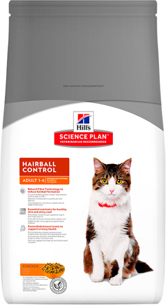 HSP корм для кошек для выведения шерсти 1,5 кг