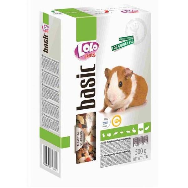 LoLo Pets корм для морских свинок полнорационный 500г 