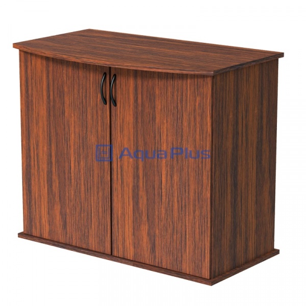 Подставка Аква+ фигурная 80 (810х360х720) орех 2 дверки ДСП