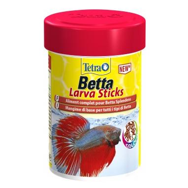 TETRA Betta Larva Sticks 100мл корм для бойцовых  рыб,палочки купить в Новосибирске