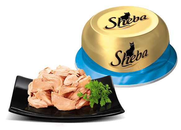 SHEBA® CLASSIC Сочный тунец в нежном соусе 80 г