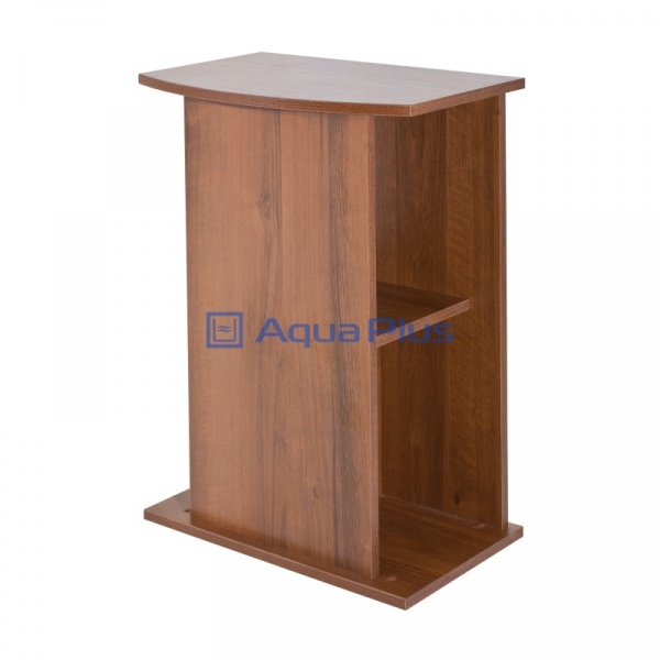 Подставка Аква+ фигурная 60 (605х305х720) орех без дверки