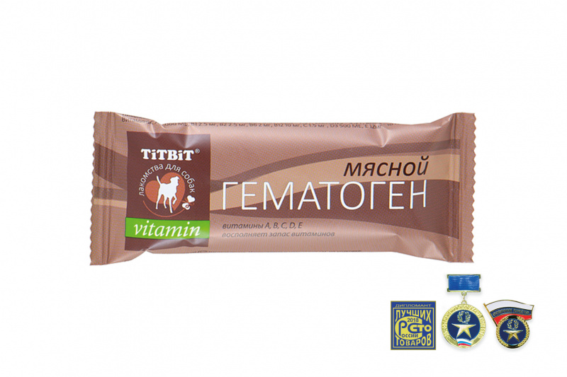 ТитБит Гематоген мясной витамин