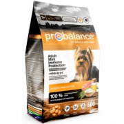 Корм сухой ProBalance Immuno Adult Mini для собак миниатюрных пород  0.5кг