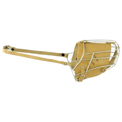 Намордник металлический/кожаный  №Д Р(доберман)