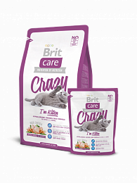 BRIT Care Cat Crazy Kitten для котят 7кг