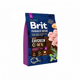 BRIT PREMIUM by Nature для собак мелких пород 3кг