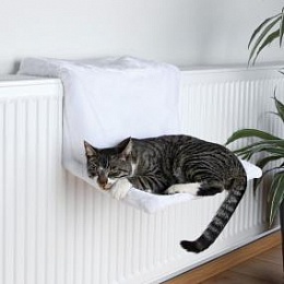 TRIXIE Гамак для кошек на радиатор 45*24*24см коричневый