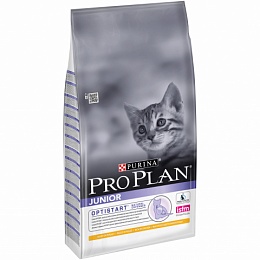 Сухой корм Pro Plan для котят в возрасте от 6 недель до 1 года с курицей, Пакет, 10 кг