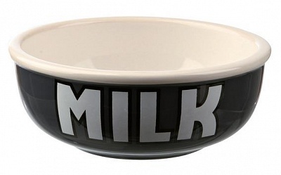 TRIXIE Миска керамическая &quot;Milk& More&quot;  0,4л/13см (24796)