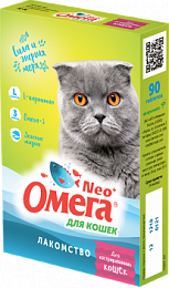Омега Neo+ для кастрированных кошек 90т