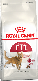 Royal Canin FIT 32 Для взрослых кошек в возрасте от 1 до 7 лет 0.4 кг