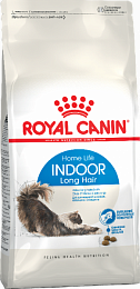 Royal Canin INDOOR LONG HAIR Корм для длинношерстных кошек от 1 до 7 лет 0.4 кг