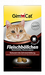 Джимпет Мясные шарики для кошек для чистки зубов 100г