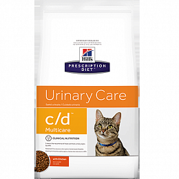 HPD c/d корм для кошек урологический с рыбой 1,5 кг 