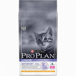 Сухой корм Pro Plan для котят в возрасте от 6 недель до 1 года с курицей, Пакет, 10 кг