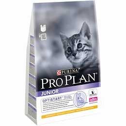 Сухой корм Pro Plan для котят в возрасте от 6 недель до 1 года с курицей, Пакет, 3 кг