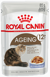 Royal Canin AGEING +12 (В ЖЕЛЕ) ВЛАЖНЫЙ КОРМ ДЛЯ КОШЕК СТАРШЕ 12 ЛЕТ 85г