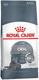 Royal Canin ORAL CARE КОРМ ДЛЯ КОШЕК ДЛЯ ПРОФИЛАКТИКИ ОБРАЗОВАНИЯ ЗУБНОГО НАЛЕТА И ЗУБНОГО КАМНЯ 400г