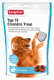 Беафар Лакомство Top 10 Chondro Treat для здоровья суставов и эластичности мышц собак 170г