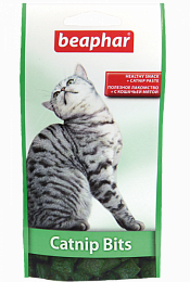 Беафар Подушечки Catnip Bits с кошачьей мятой для кошек и котят 35г 