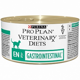 Консервированный корм Pro Plan Veterinary diets EN корм для кошек при расстройствах пищеварения, Консервы, 195 г